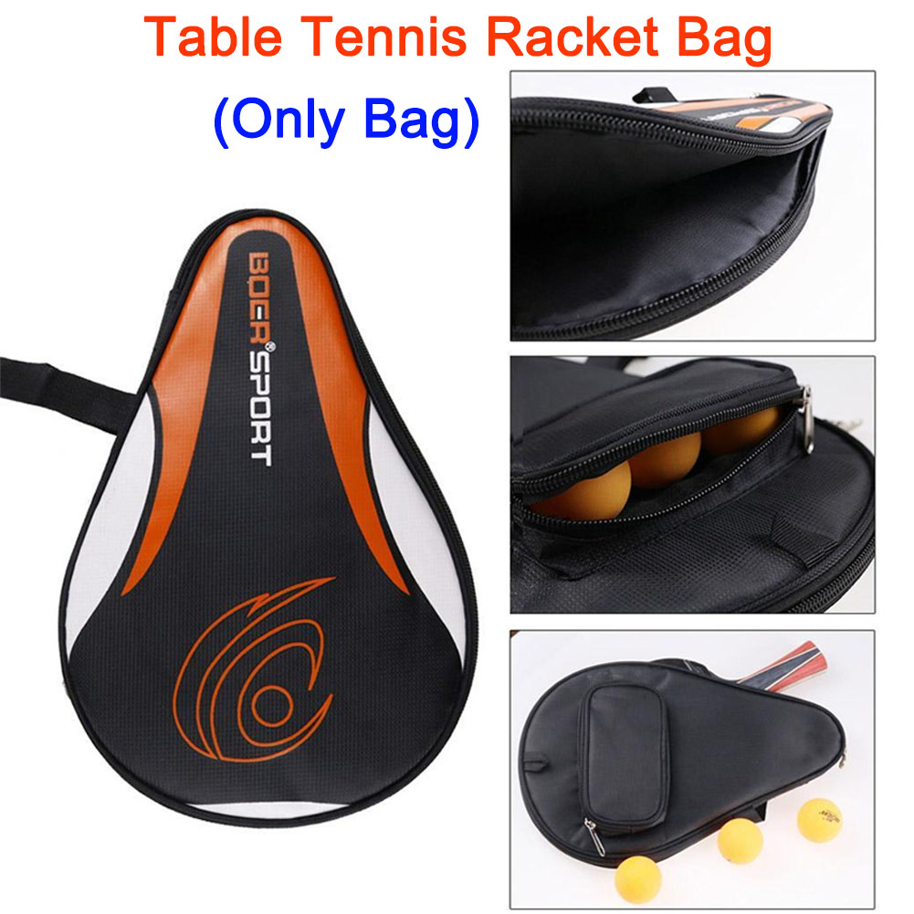 Table Tennis Olympics - Profesyonel Masa Tenisi Raketi Taşıma Çantası,