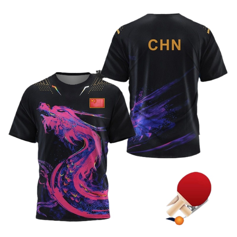 Table Tennis Zhang Jike - CHN Çin Ulusal Ejderha Masa Tenisi