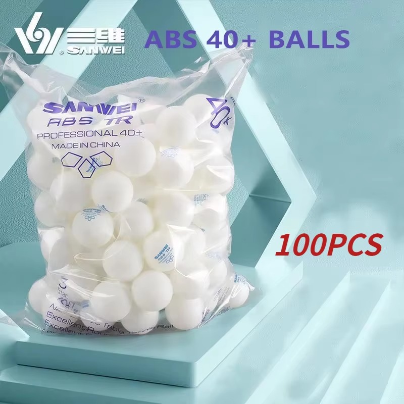 Table Tennis Olympics - 50/100 adet SANWEI TR 3 Yıldızlı