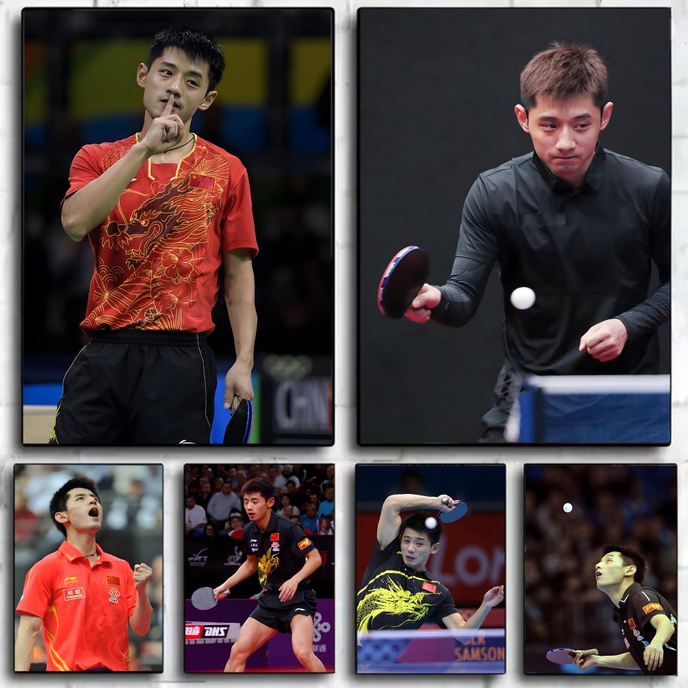 Masa tenisi Zhang Jike Posteri - Table Tennis Zhang Jike incelemesi ve fiyatı