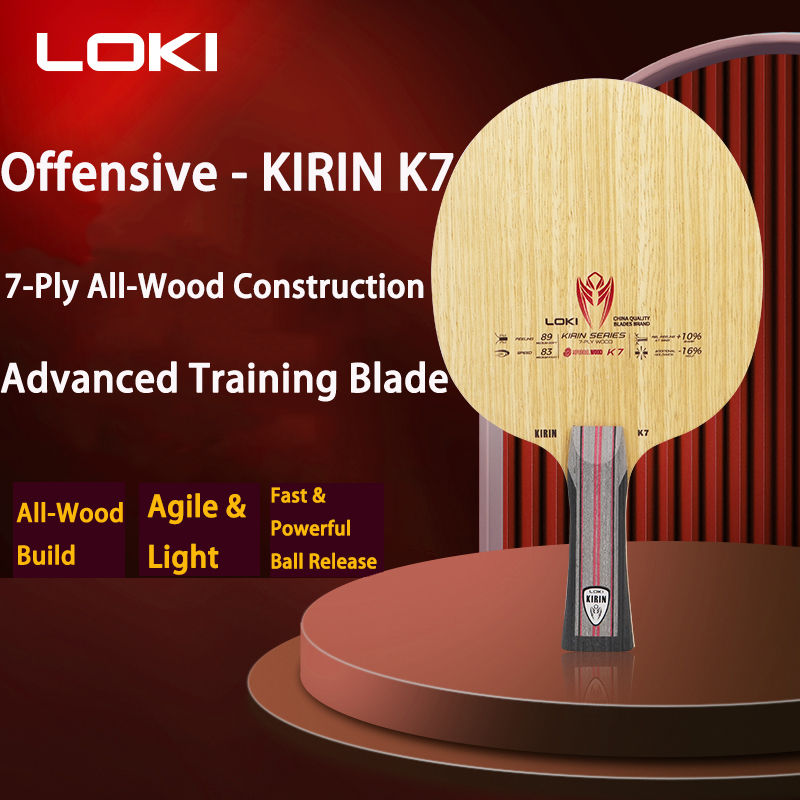 LOKI 7 Katmanlı Saf Ahşap Ping - Table Tennis Loki incelemesi ve fiyatı